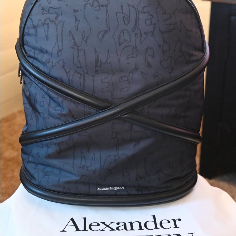 Alexander McQueen Dark Gray Backpack